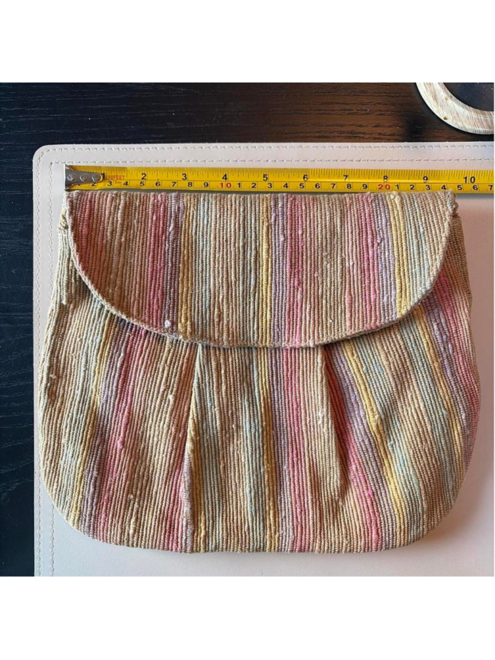 #Vintage #Rappi woven clutch